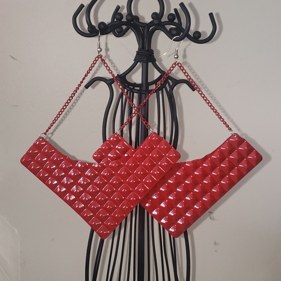 Jewelry - Colored Metal Earrings